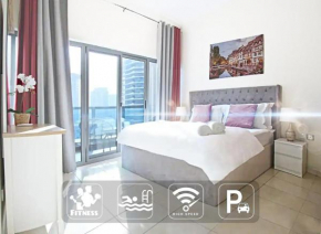 1Bedroom Apartment in Dubai Marina near to beach & Metro Z1006